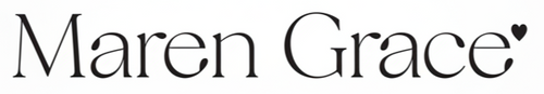 Maren Grace logo in black text on a white background