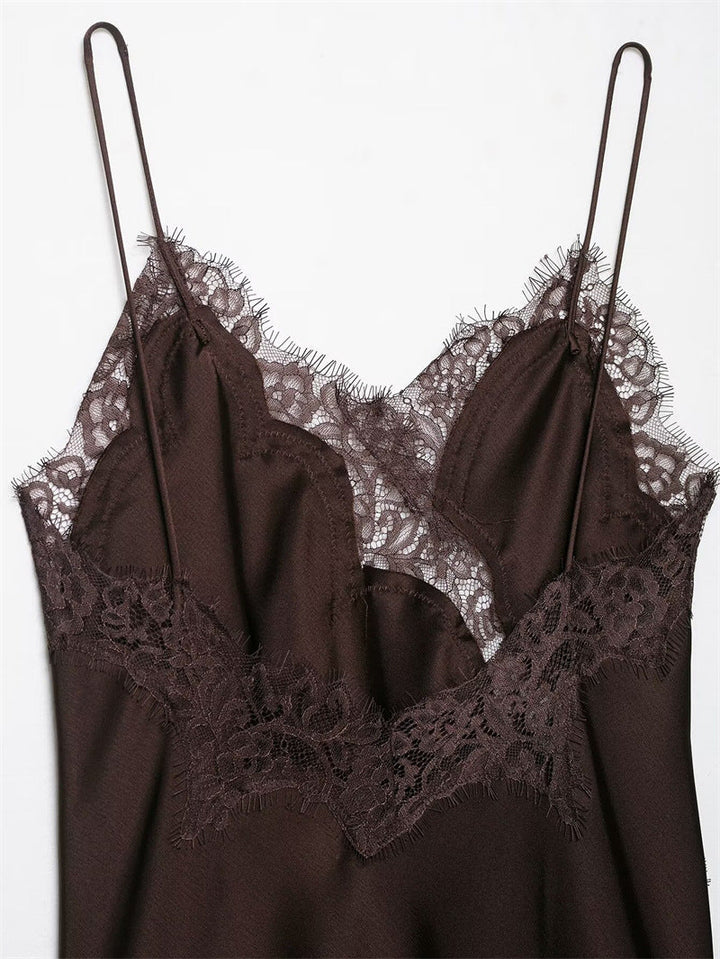 Milan Lace Slip Dres