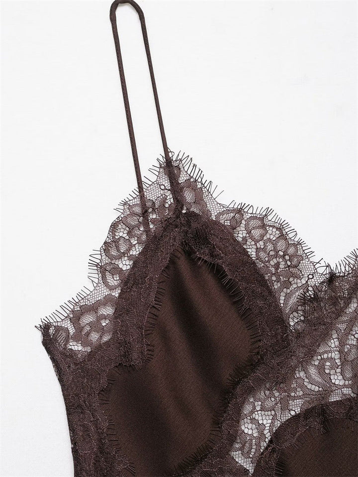 Milan Lace Slip Dres