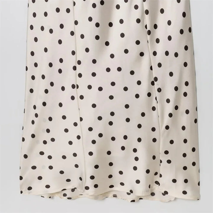 Amara Polka Dot Slip Dress